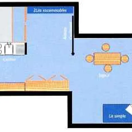 Skis Aux Pieds Pour 4 Pers, Balcon, Animaux Admis - Fr-1-411-389